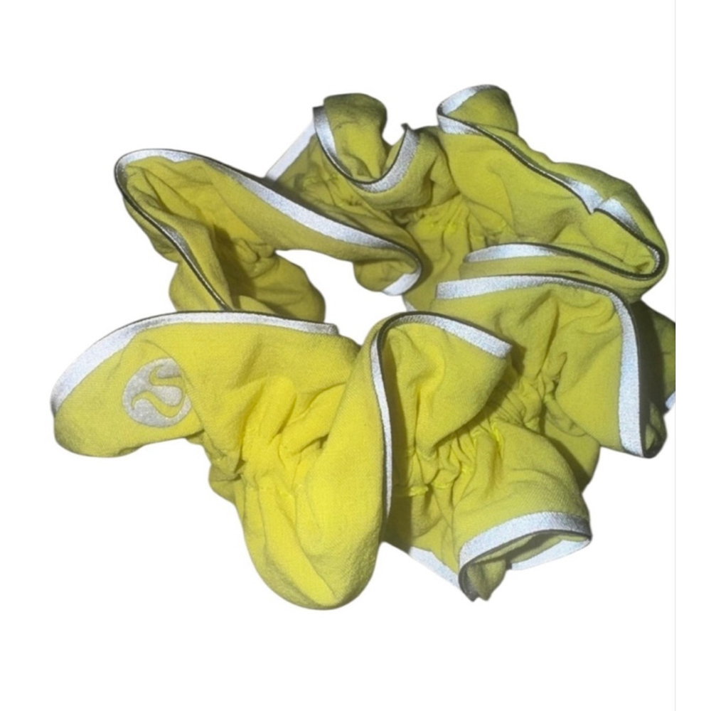 Lululemon Athletica Yellow Hair Scrunchie